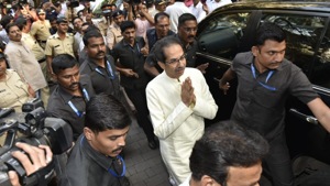 Uddhav Thackeray.(HT photo by Anshuman Poyrekar) Uddhav Thackeray.(HT photo by Anshuman Poyrekar)