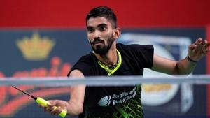 File image of Indian shuttler Kidambi Srikanth.(REUTERS) File image of Indian shuttler Kidambi Srikanth.(REUTERS)