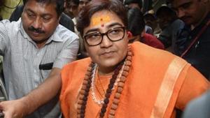 The 2008 Malegaon blast case accused Sadhvi Pragya Singh Thakur leaves the special NIA court after she was charged for terror conspiracy, murder, and other related offenses, in Mumbai.(Photo: PTI) The 2008 Malegaon blast case accused Sadhvi Pragya Singh Thakur leaves the special NIA court after she was charged for terror conspiracy, murder, and other related offenses, in Mumbai.(Photo: PTI)