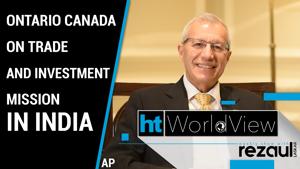 <p>In this episode of Worldview, we speak with Vic Fedeli, Ontario's Minister of Economic Development, Job and Trade. The Minister said that he is here to promote Onatario as a premier destination to do business with. He added that India stands to benefit from Ontario's construction technology and design and said that they are committed to reducing red tape to enhance their reputation as an investment destination. Watch the full video to know more.</p>