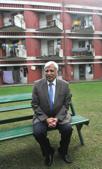 Chief election commissioner Sunil Arora at Hostel No. 1 on the PU campus, where he stayed in 1979.(HT PHOTO) Chief election commissioner Sunil Arora at Hostel No. 1 on the PU campus, where he stayed in 1979.(HT PHOTO)