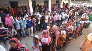 Bypolls to three assembly seats in West Bengal and one seat in Uttarakhand were held on Nov 25, 2019.(HT Photo / Used for representational purpose only) Bypolls to three assembly seats in West Bengal and one seat in Uttarakhand were held on Nov 25, 2019.(HT Photo / Used for representational purpose only)