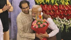 Uddhav Thackeray has invited Prime Minister Narendra Modi to his swearing-in ceremony in Mumbai on Thursday.(AP) Uddhav Thackeray has invited Prime Minister Narendra Modi to his swearing-in ceremony in Mumbai on Thursday.(AP)