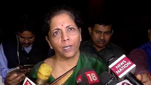 The FM would do well to speak more on this so that the investing community does not tar the central government with the same brush as the AP government(ANI Photo) The FM would do well to speak more on this so that the investing community does not tar the central government with the same brush as the AP government(ANI Photo)