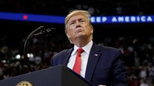 Donald Trump put the Mexican government on the defensive when he said he “absolutely” will move ahead with plans to designate Mexican drug cartels as terrorist organizations.(REUTERS) Donald Trump put the Mexican government on the defensive when he said he “absolutely” will move ahead with plans to designate Mexican drug cartels as terrorist organizations.(REUTERS)