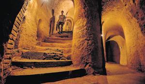 Filled with stairways, grottoes and secret rooms, Levon Arkelyan’s underground museum is one of Armenia’s biggest tourist attractions . Filled with stairways, grottoes and secret rooms, Levon Arkelyan’s underground museum is one of Armenia’s biggest tourist attractions .