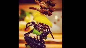 Cambodia’s first insect tapas restaurant is mixing cocktail culture with creepy crawler fare.(Instagram/@Bugs cafe) Cambodia’s first insect tapas restaurant is mixing cocktail culture with creepy crawler fare.(Instagram/@Bugs cafe)