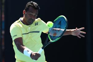 Leander Paes of India(Getty Images) Leander Paes of India(Getty Images)