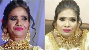 Ranu Mondal was recently trolled for donning heavy makeup, though it was later revealed that the photo that sparked the trolling was a fake one. Ranu Mondal was recently trolled for donning heavy makeup, though it was later revealed that the photo that sparked the trolling was a fake one.