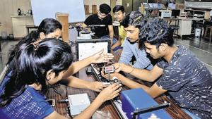 The new policy would focus on examination reformation with 30 per cent of the questions being picked from the textbooks. (Representational image)(HT file) The new policy would focus on examination reformation with 30 per cent of the questions being picked from the textbooks. (Representational image)(HT file)