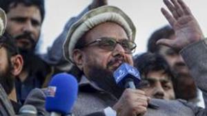 JuD chief Hafiz Saeed will be prosecuted for terror financing charges by an anti-terrorism court in Lahore next month.(PTI PHOTO.) JuD chief Hafiz Saeed will be prosecuted for terror financing charges by an anti-terrorism court in Lahore next month.(PTI PHOTO.)