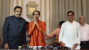 Newly elected Maharashtra Chief Minister Uddhav Thackeray. The current government will now have to account for relief for unseasonal rain and drought, infrastructure commitments made by the previous government, along with the promises they have made.(Bhushan Koyande/ HT Photo) Newly elected Maharashtra Chief Minister Uddhav Thackeray. The current government will now have to account for relief for unseasonal rain and drought, infrastructure commitments made by the previous government, along with the promises they have made.(Bhushan Koyande/ HT Photo)