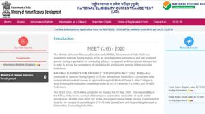 NEET 2020. (Screengrab) NEET 2020. (Screengrab)