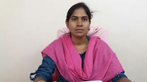 28-year-old Vijaya Reddy was set on fire by a farmer, Kura Suresh, over a land dispute that was pending in the high court and died on the spot.(Photo by Special arrangement) 28-year-old Vijaya Reddy was set on fire by a farmer, Kura Suresh, over a land dispute that was pending in the high court and died on the spot.(Photo by Special arrangement)