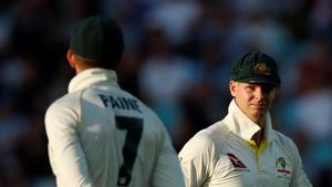 Australia's Tim Paine and Steve Smith(Action Images via Reuters) Australia's Tim Paine and Steve Smith(Action Images via Reuters)