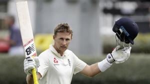 England's Joe Root waves to the crowd as he leaves the field.(AP) England's Joe Root waves to the crowd as he leaves the field.(AP)