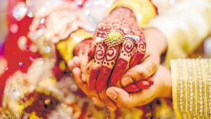 A Other Backward Class (OBC) groom was beaten up and his wedding procession attacked by upper caste men in a village in Agar Malwa. (Representative Image)(Getty Images/iStockphoto) A Other Backward Class (OBC) groom was beaten up and his wedding procession attacked by upper caste men in a village in Agar Malwa. (Representative Image)(Getty Images/iStockphoto)
