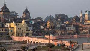 A general view of Ayodhya.(REUTERS) A general view of Ayodhya.(REUTERS)