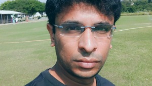 Shanmuga Subramanian believes that the crash landing of Vikram lander made more people interested on the moon mission.(Facebook/Shanmuga Subramanian) Shanmuga Subramanian believes that the crash landing of Vikram lander made more people interested on the moon mission.(Facebook/Shanmuga Subramanian)