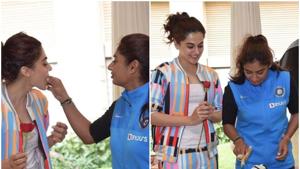 Taapsee Pannu will play Mithali Raj in biopic Shabaash Mithu. Taapsee Pannu will play Mithali Raj in biopic Shabaash Mithu.