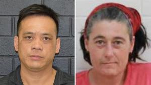 A supplied undated combined image obtained December 2, 2019 shows Phu Tran (L) and Claire Hockridge who have been missing in a remote area south of Alice Springs. Australian police said on Tuesday they had found Tran, who had been missing in the country's remote outback for weeks, saying he survived soaring temperatures by drinking water meant for livestock. Image obtained December 2, 2019. AAP Image/Supplied by NT Police/via REUTERS ATTENTION EDITORS - THIS IMAGE WAS PROVIDED BY A THIRD PARTY. NO RESALES. NO ARCHIVE. AUSTRALIA OUT. NEW ZEALAND OUT.(REUTERS) A supplied undated combined image obtained December 2, 2019 shows Phu Tran (L) and Claire Hockridge who have been missing in a remote area south of Alice Springs. Australian police said on Tuesday they had found Tran, who had been missing in the country's remote outback for weeks, saying he survived soaring temperatures by drinking water meant for livestock. Image obtained December 2, 2019. AAP Image/Supplied by NT Police/via REUTERS ATTENTION EDITORS - THIS IMAGE WAS PROVIDED BY A THIRD PARTY. NO RESALES. NO ARCHIVE. AUSTRALIA OUT. NEW ZEALAND OUT.(REUTERS)