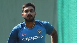 File image of India cricketer Vijay Shankar.(Getty Images) File image of India cricketer Vijay Shankar.(Getty Images)