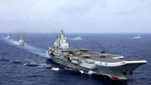 China's aircraft carrier Liaoning takes part in a military drill oin the western Pacific Ocean, April 18, 2018.(Reuters file photo) China's aircraft carrier Liaoning takes part in a military drill oin the western Pacific Ocean, April 18, 2018.(Reuters file photo)