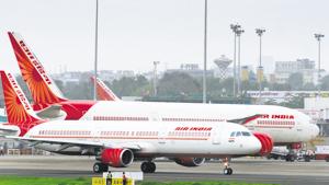 The rule mandates that control of an airline always remain in Indian hands, one of several reasons global firms have been wary of bidding for Air India Ltd.(Mint FILE) The rule mandates that control of an airline always remain in Indian hands, one of several reasons global firms have been wary of bidding for Air India Ltd.(Mint FILE)