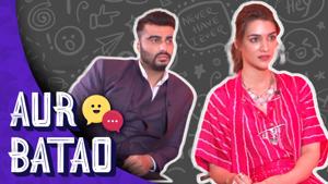 <p>In the latest episode of 'Aur Batao' RJ Stutee speaks with Panipat actors Arjun Kapoor and Kriti Sanon. The actors get candid about their journey in the period drama and the complexities involved while playing historical characters on screen. Kriti also revealed Arjun's hidden talent which gives her goosebumps whenever she thinks about it. Watch the entire episode to know more. Aur Batao is not your regular photoshopped chat show but makes hanging out with celebs a different (and fun) ballgame.</p>