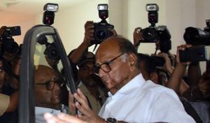 Sharad Pawar played on the deep fear regional parties have begun to harbour about the take-no-prisoners politics(Bhushan Koyande/HT) Sharad Pawar played on the deep fear regional parties have begun to harbour about the take-no-prisoners politics(Bhushan Koyande/HT)