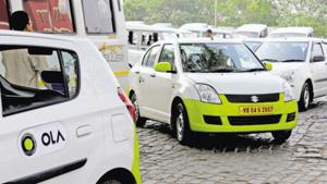 The Ola cab driver filed a complaint of a robbery case at the Chanakyapuri police station(AP File) The Ola cab driver filed a complaint of a robbery case at the Chanakyapuri police station(AP File)