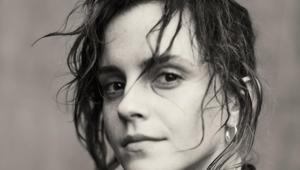 A photograph of British actor Emma Watson for the A photograph of British actor Emma Watson for the