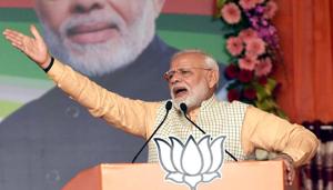 Jharkhand, Dec 03 (ANI): Prime Minister Narendra Modi addresses an election rally ahead of the second phase of assembly elections in the state, in Khunti on Tuesday. (ANI Photo) Jharkhand, Dec 03 (ANI): Prime Minister Narendra Modi addresses an election rally ahead of the second phase of assembly elections in the state, in Khunti on Tuesday. (ANI Photo)