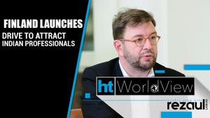 <p>In this week's WorldView, Finland's minister of employment Timo Harakka talks about his country's efforts to attract Indian professionals and businesses and to forge partnerships between India's digital business and Finnish firms specialising in artificial intelligence and mobile technologies. He also talks about new partnerships between the two sides to work in cutting edge areas such as 6G.</p>
