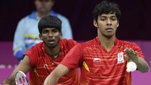 File image: Satwik Rankireddy and Chirag Chandrashekhar Shetty.(REUTERS) File image: Satwik Rankireddy and Chirag Chandrashekhar Shetty.(REUTERS)