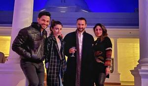 Saif Ali Khan, Kareena Kapoor Khan, Kunal Kemmu and Soha Ali Khan are chilling together at Pataudi Palace. Saif Ali Khan, Kareena Kapoor Khan, Kunal Kemmu and Soha Ali Khan are chilling together at Pataudi Palace.