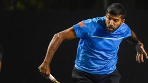 File photo of Rohan Bopanna.(PTI) File photo of Rohan Bopanna.(PTI)