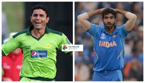Abdul Razzaq and Jasprit Bumrah.(Getty) Abdul Razzaq and Jasprit Bumrah.(Getty)