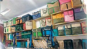 The prisoners have also started stitching jute folders to replace the plastic ones used in Tihar’s administrative office.(HT Photo/ Sourced) The prisoners have also started stitching jute folders to replace the plastic ones used in Tihar’s administrative office.(HT Photo/ Sourced)