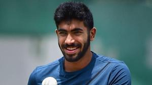 A file photo of Jasprit Bumrah during a practice session.(PTI) A file photo of Jasprit Bumrah during a practice session.(PTI)