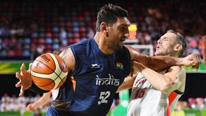 Satnam Singh Bhamara.(NBA) Satnam Singh Bhamara.(NBA)