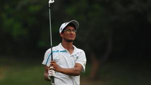 Kartik Sharma in action.(Hindustan Times) Kartik Sharma in action.(Hindustan Times)