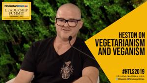 <p>Celebrity chef Heston Blumenthal talks about vegetarianism and veganism. Speaking at the 17th Hindustan Times leadership Summit, Heston spoke on whether the trend of vegetarianism and veganism takes away the trend of experimenting. </p>