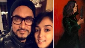 Aamir Khan’s daughter Ira Khan’s play Medea opened on Saturday. Aamir Khan’s daughter Ira Khan’s play Medea opened on Saturday.