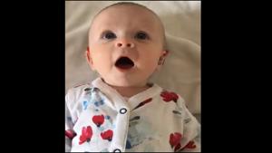 The baby’s father Paul Addison shared the video on Twitter.(Twitter/@addisonjrp) The baby’s father Paul Addison shared the video on Twitter.(Twitter/@addisonjrp)