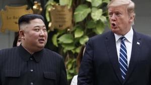 North Korea said Saturday that denuclearization has “already gone out of the negotiation table” and it does not need to have lengthy talks with the United States(AP) North Korea said Saturday that denuclearization has “already gone out of the negotiation table” and it does not need to have lengthy talks with the United States(AP)