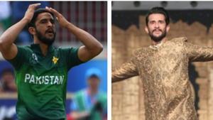 Pakistan Hasan Ali was ruled out due to an injury.(HT Collage) Pakistan Hasan Ali was ruled out due to an injury.(HT Collage)
