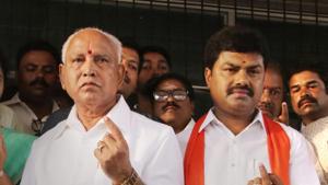 Results of the December 5 bypolls to 15 assembly seats in Karnataka will be declared on Monday(PTI) Results of the December 5 bypolls to 15 assembly seats in Karnataka will be declared on Monday(PTI)