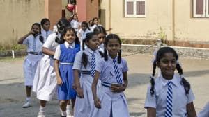 The education minister said the Himachal Pradesh government had spent Rs 57.89 crore on providing two sets of free uniforms to 8.30 lakh students. (Representational image)(HT file)