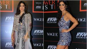 Anushka Sharma, Katrina Kaif stun on the Vogue India X Nykaa Fashion Power List 2019 red carpet. Anushka Sharma, Katrina Kaif stun on the Vogue India X Nykaa Fashion Power List 2019 red carpet.
